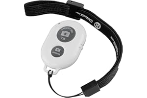 Bluetooth Remote Control by CamKix - Wireless Remote for Smartphones – Suitable for Camera Shutter Release for Photos and Sel
