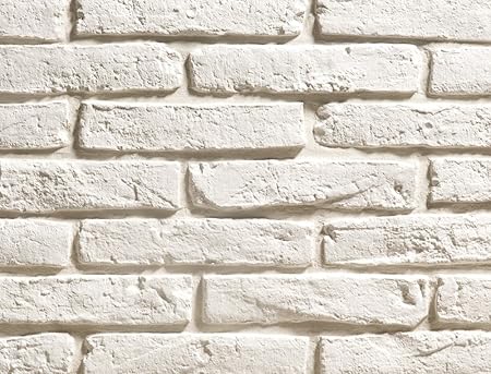Old Brick White Wall Decorative Stone Cladding Tiles Effect