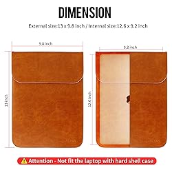 Allinside 13" Laptop Sleeve Compatible with MacBook