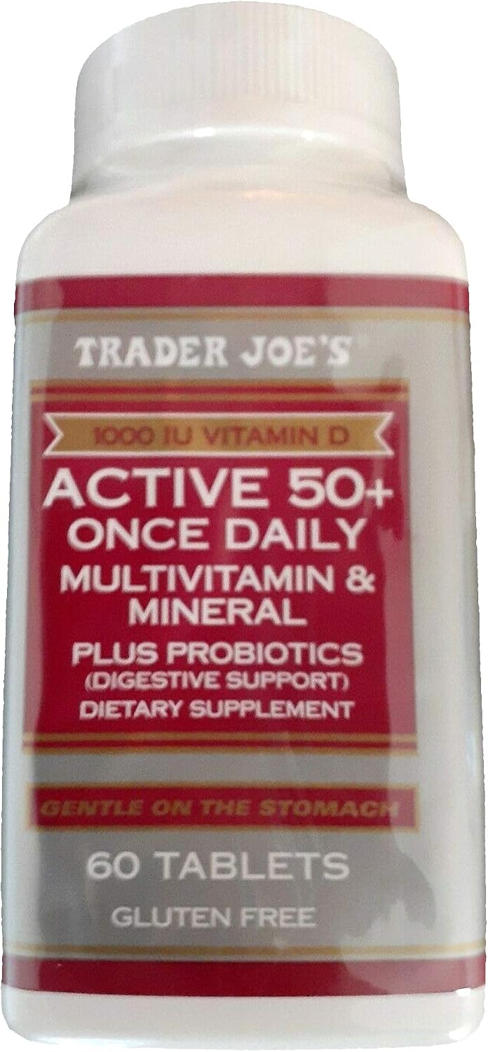 Trader Joe's Active 50+ Once Daily Multivitamin & Mineral