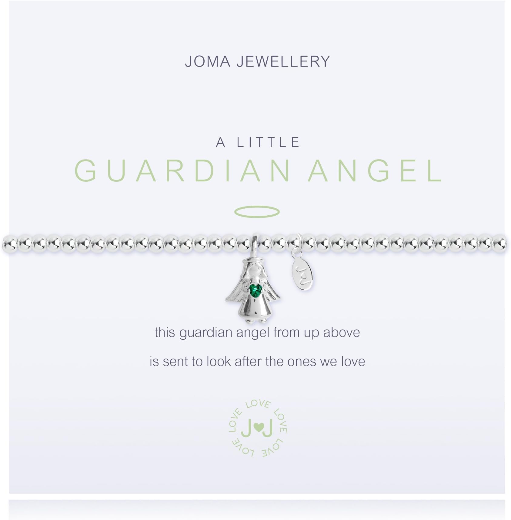 Joma Jewellery A Little Guardian Angel Bracelet Gift Bagged