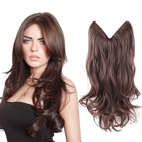 Remeehi Haarverlängerung, 71 cm (28 Zoll), , 8# Chestnut Brown