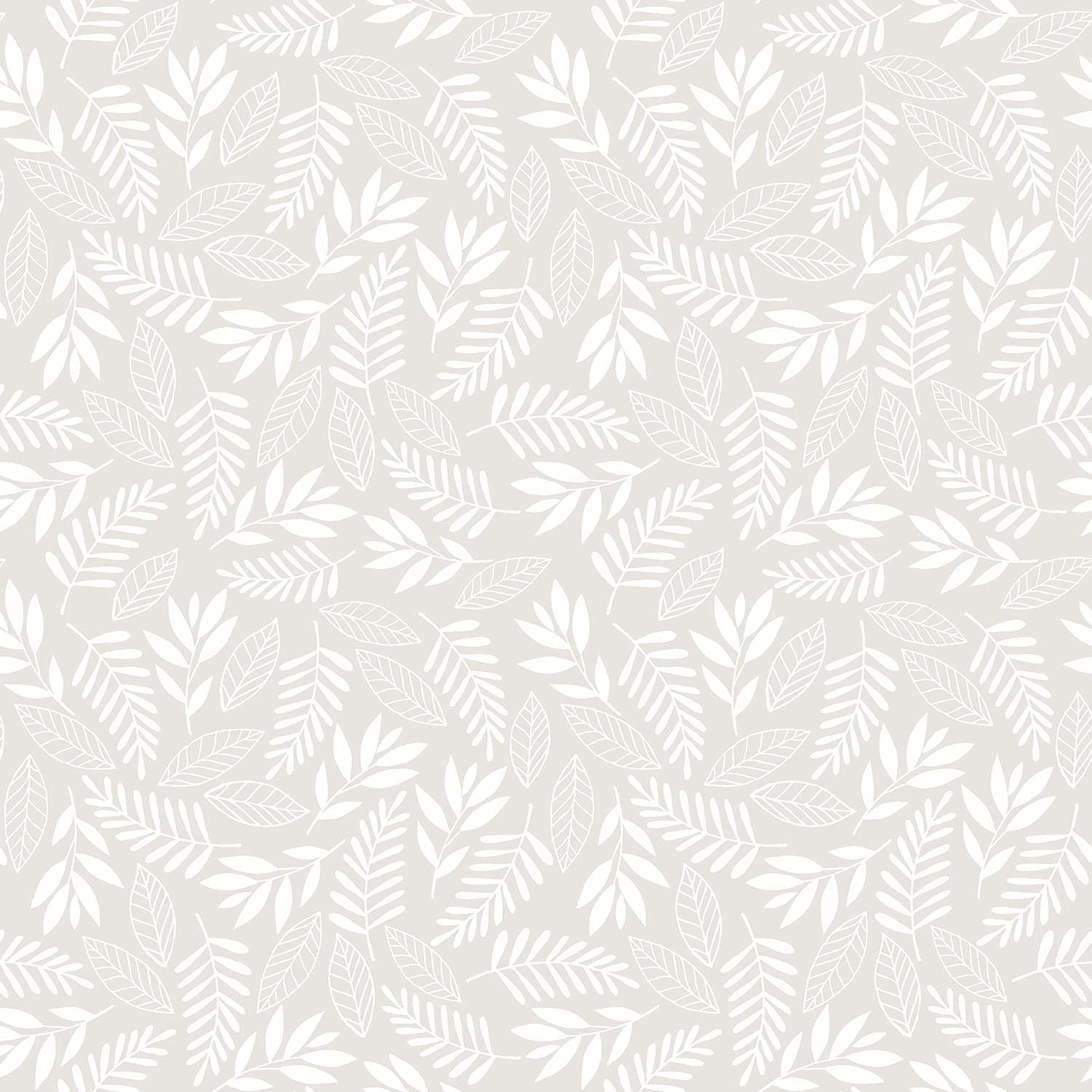 Galerie G78380 Tiny Tots 2 Koala Leaf Wallpaper, Grey/Glitter, 10m x 53cm — image 1