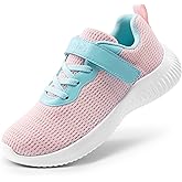 DREAM PAIRS Boys Girls Shoes Kids Tennis EZ-Ons FunRun Breathable Running Athletic Sport Sneakers