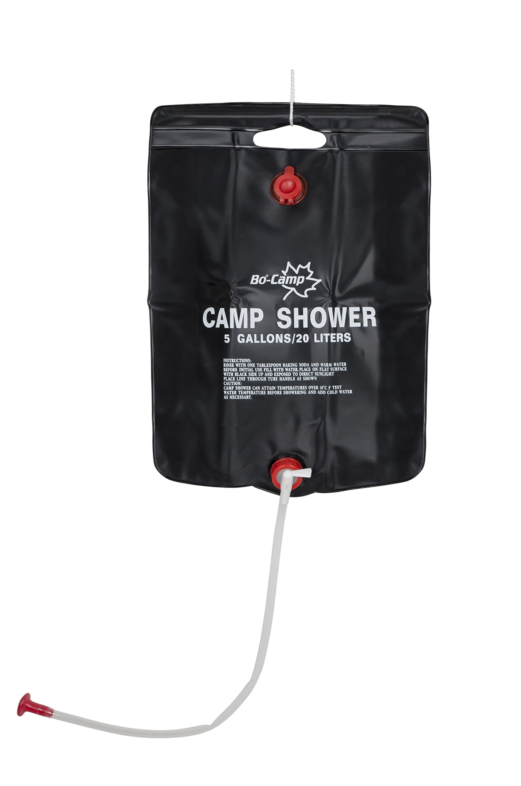 Bo-Camp - Camp shower - Solar - 20 liters - black