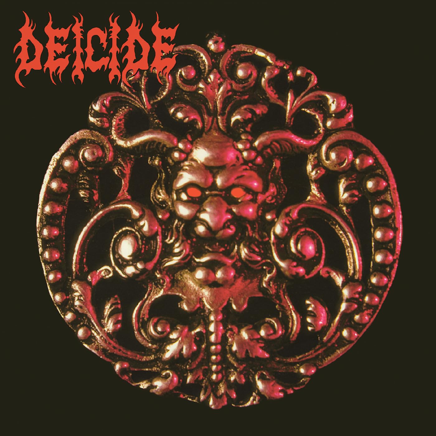 Photo 1 of Deicide (REMASTERED) (METALLIC RED & WHITE "CENTURION" VINYL)