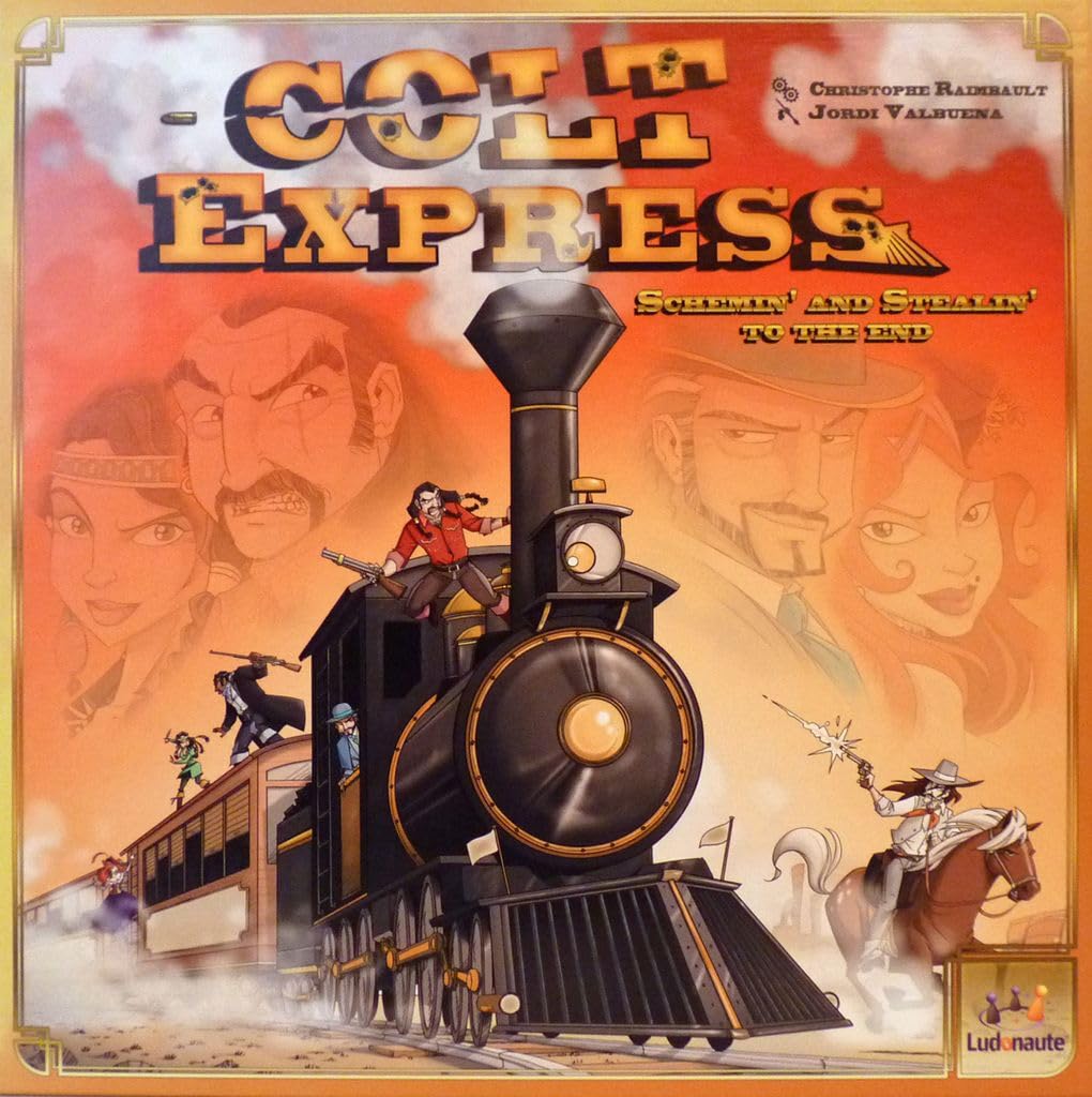Asmodee Ludonaute Colt Express Board Game