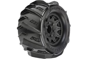 Pro-Line Racing Dumont 2.8 Sand/Snow MTD Raid Blk Whls F/R PRO1019310 RC Tire