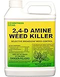 Southern Ag 2,4-D Amine Weed Killer Selective Broadleaf Weed Control