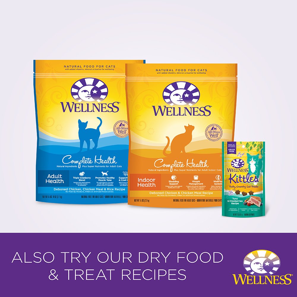 Wellness Complete Health Natural Canned Grain Free Wet Cat Food