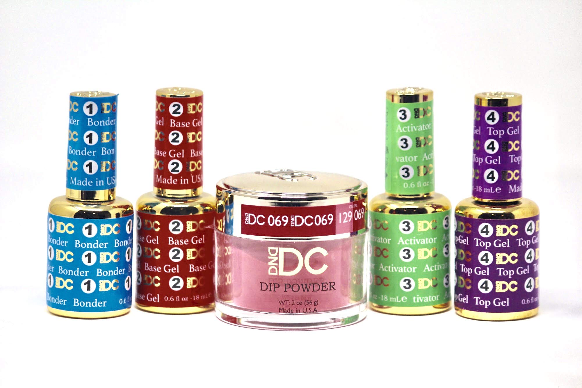 DND DIP POWDER KIT (DC 069 ROYAL PINK)