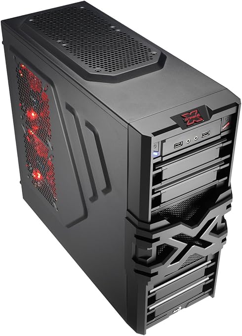 Aerocool EN58360 - Caja de Ordenador de sobremesa, Negro: Amazon.es: Informática