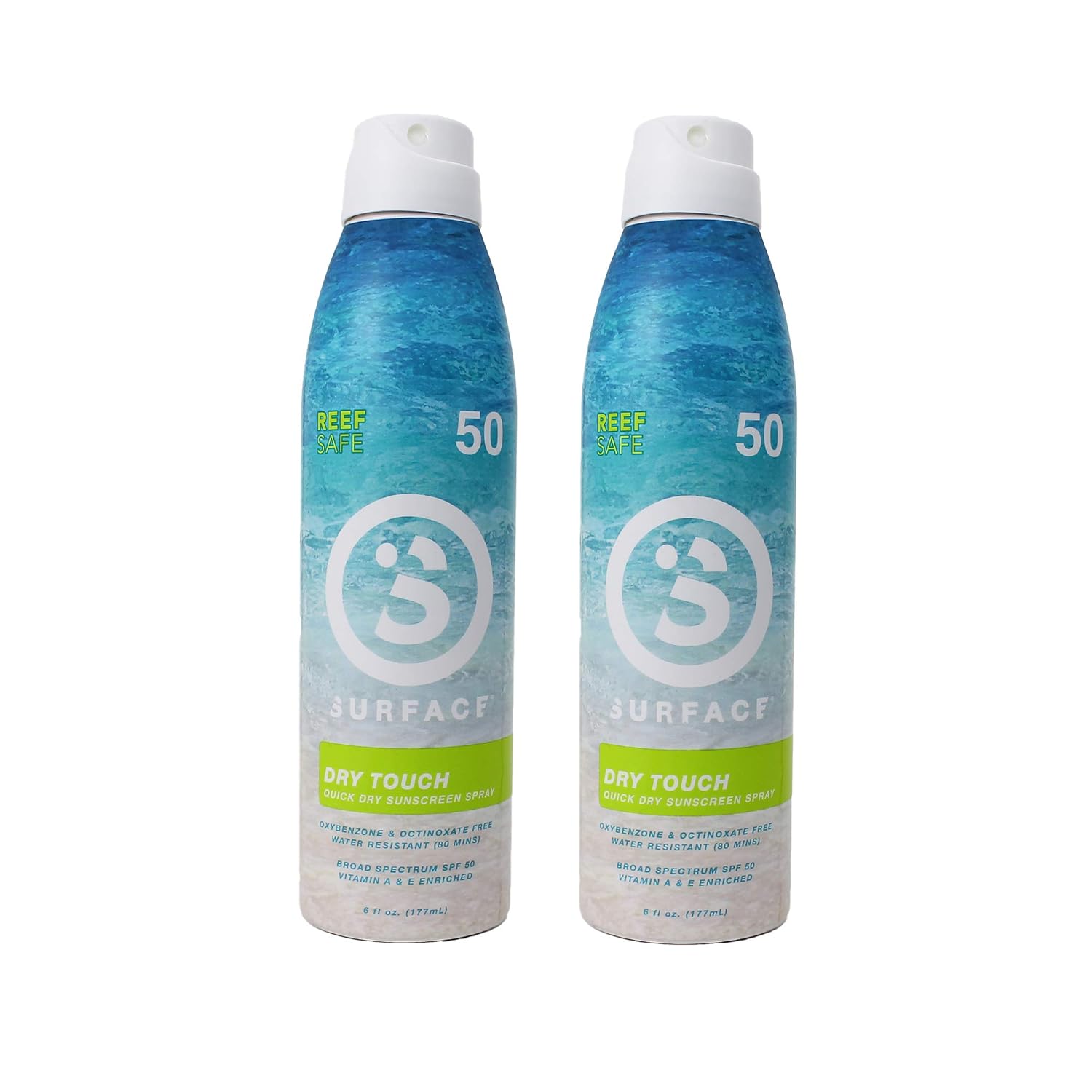 Surface Dry Touch Spray Sunscreen - Lightweight & Water Resistant Sunscreen Spray