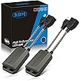 KDM H7 LED Light Decoder Canbus,Anti Flickering Error Free Load Resistor, LED Warning Canceller Resistor Adapter,2Pack