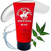 BHPC Blaze After Shave Balm for Men | Beverly Hills Polo Club Luxury Grooming | Spicy Woody Fresh Scent | Soothes, Hydrates & Invigorates Skin | Long-Lasting Fragrance | 5 Fl Oz