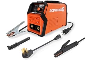 Acewelder Stick Welder 120Amp, Digital Display 110/220V Dual Voltage IGBT Inverter ARC Welder, Portable MMA Welding Machine