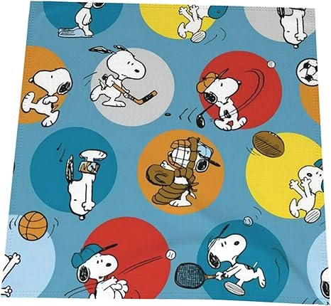 Amazon スヌーピー ランチクロス 子供用 50 50cm ナプキンクロス ハンカチ ランチョンマット 給食ナフキン お弁当箱包み 布を拭く お弁当 クロス 洗濯可能 方形 大判 業務用 家庭用 2枚セット ランチクロス オンライン通販