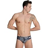Arena Men's Performance Hydrangea Bouquet Swim Brief Intensive Training Pro Bathing Suit