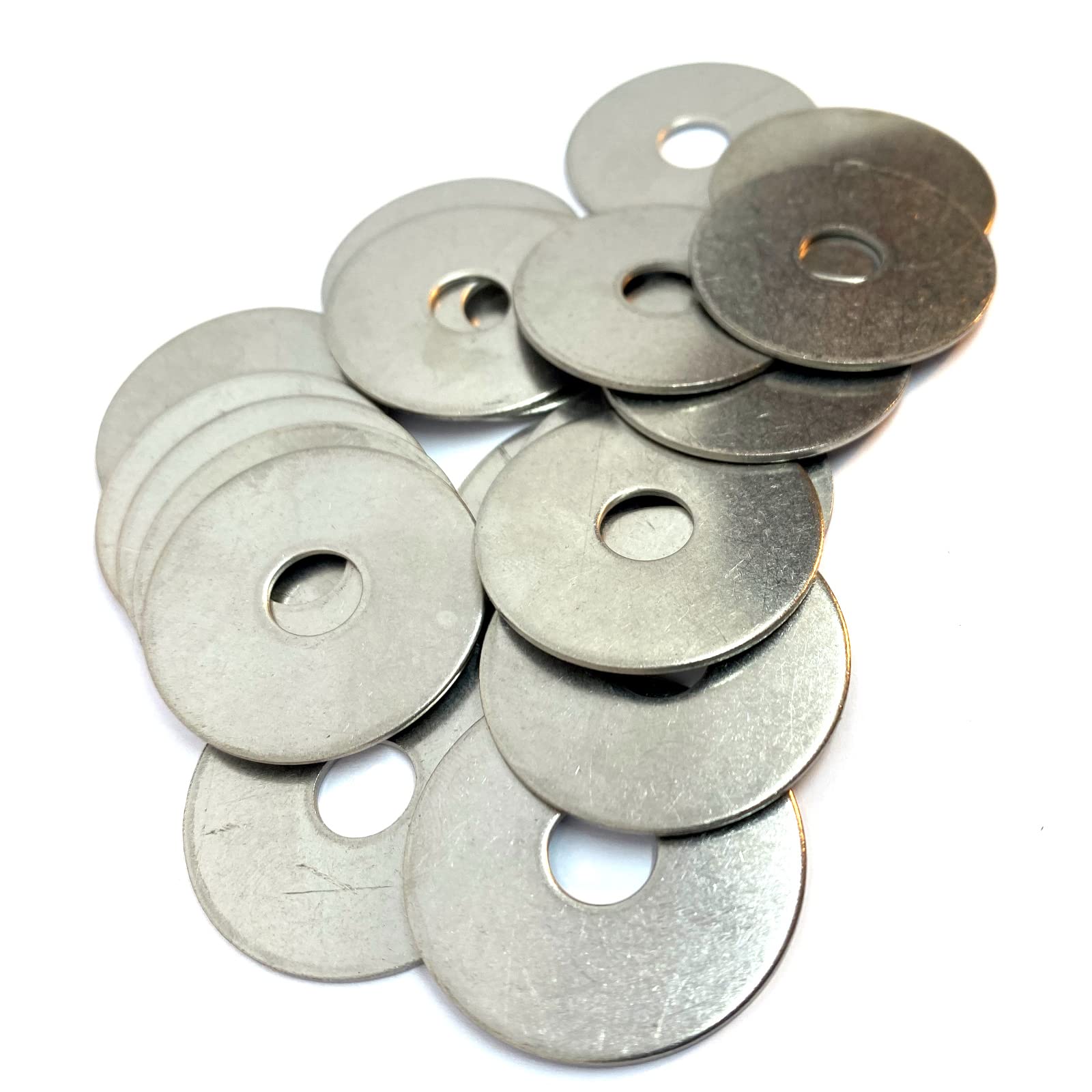 M10 x 40mm Penny Washer, A4 (316) Stainless Steel (Pack of 20)