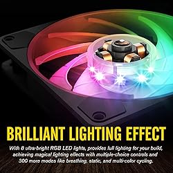 EZDIY-FAB Cube Fan Pro RGB Case Fan 120mm with Fan