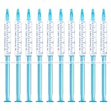 EZGO 10 Pack Teeth Whitening Gel Refills 22% Bleaching Gel, No Sensitive Teeth Whitener, Great for Sensitive Tooth Whitening,