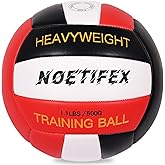 Noetifex 1.1LBS Heavy Weight Volleyball Size 5 Official Setter Training Volleyball for Adults, Durable PU Indoor Outdoor Volleyball Trainer, Spike & Passing Practice Ball for Skill Improvement