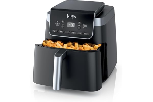 Ninja (Refurbished) Air Fryer Pro XL 6-in-1 with 6.5 QT Capacity, Max Crisp, Air Fry, Air Roast, Bake, Reheat, Dehydrate, Max Crisp Technology with 450F, Nonstick Basket & Crisper Plate (Renewed)