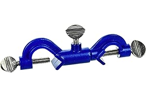 EISCO Swivel Bosshead, Premium - 360 Rotation - Fits Rods up to 16mm, Any Angle - Heavy Duty Powder Coated Alloy - High Torsional Strength - Research, Industrial Laboratory Grade