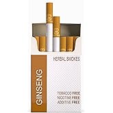 Honeyrose Ginseng Herbal Cigarettes,Tobacco & Nicotine Free, Made in UK