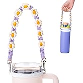 Bluwing Water Bottle Handle Strap Compatible with Owala, Stanley, HydroJug, Handle Strap for Stanley Cup, Hydro Flask and Most 12-40oz Water Bottles