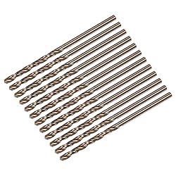 uxcell 12pcs Jobber Drill Bits 2.5mm (0.098") Black