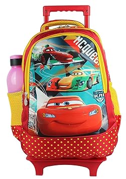 Disney Polyester 42 LTR Red Childrens Backpack