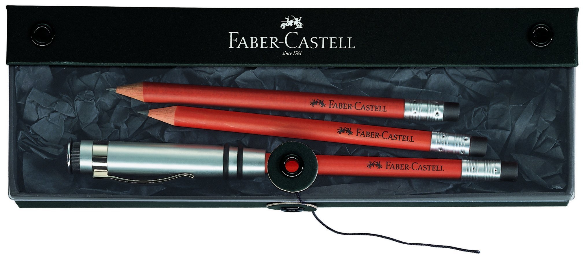 Faber-Castell Gift Set Of The Perfect Pencil Including 2 Pencils In Brown Finish