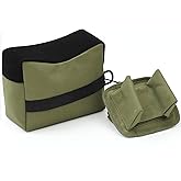 Sunnymove 600d Pre-Filled Shooting Rest Bags, Rifle Rest Sand Bag with Front & Rear Support Sandbag Stand Holders for Bench Shooting, Hunting, Target & Competitive Sports