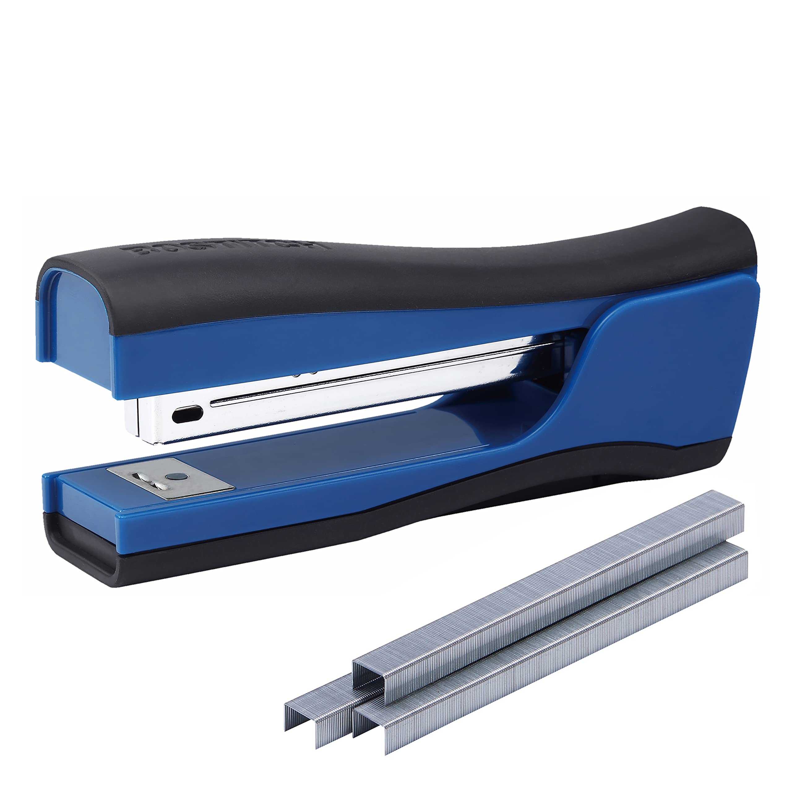 Bostitch Office Dynamo 4 in 1 Standup Stapler, Includes 420 Staples, 20 Sheet Capacity, Integrated Pencil Sharpener, Staple Remover & Staple Storage, Blue — image 1