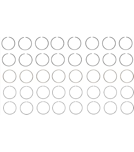 DNJ .020 Oversize Piston Set - Fits 2011-2019 Ford Edge, Explorer, F-150 3.5L V6