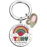 Lelekdo Valentines Day Gifts for Teachers Daycare Teacher Appreciation Gifts Women Best Teacher Gifts from Student New Teachers Thank You Gift Keychain