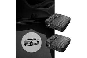 Obaiwanmg 2 Pack LED Car Door Welcome Lights Projector Logo Light Ghost Shadow Lamp For Ford F150 F-150 F250 F350 Accessories