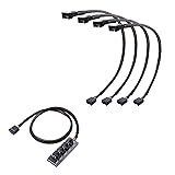 1# Cable Matters PC Case PWM Fan Hub 2# Cable