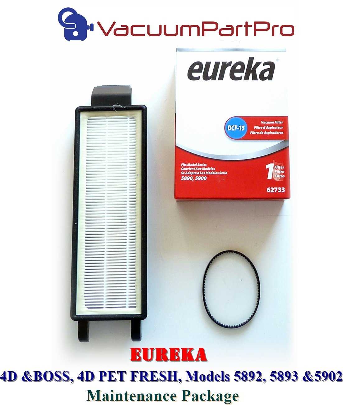 Amazon.com - Eureka 4D Boss, Pet Fresh Bagless Upright Filter Kit. Fits