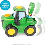 John Deere Key 'N Go Johnny Tractor Interactive Farm Toy Childrens Lights Sounds view 5