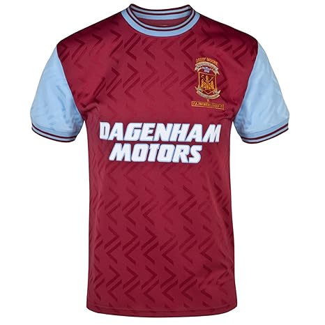 West Ham United FC - Herren Retro-Trikot von Bobby Moore von 1994 - Offizielles Merchandise - Geschenk für Fußballfans