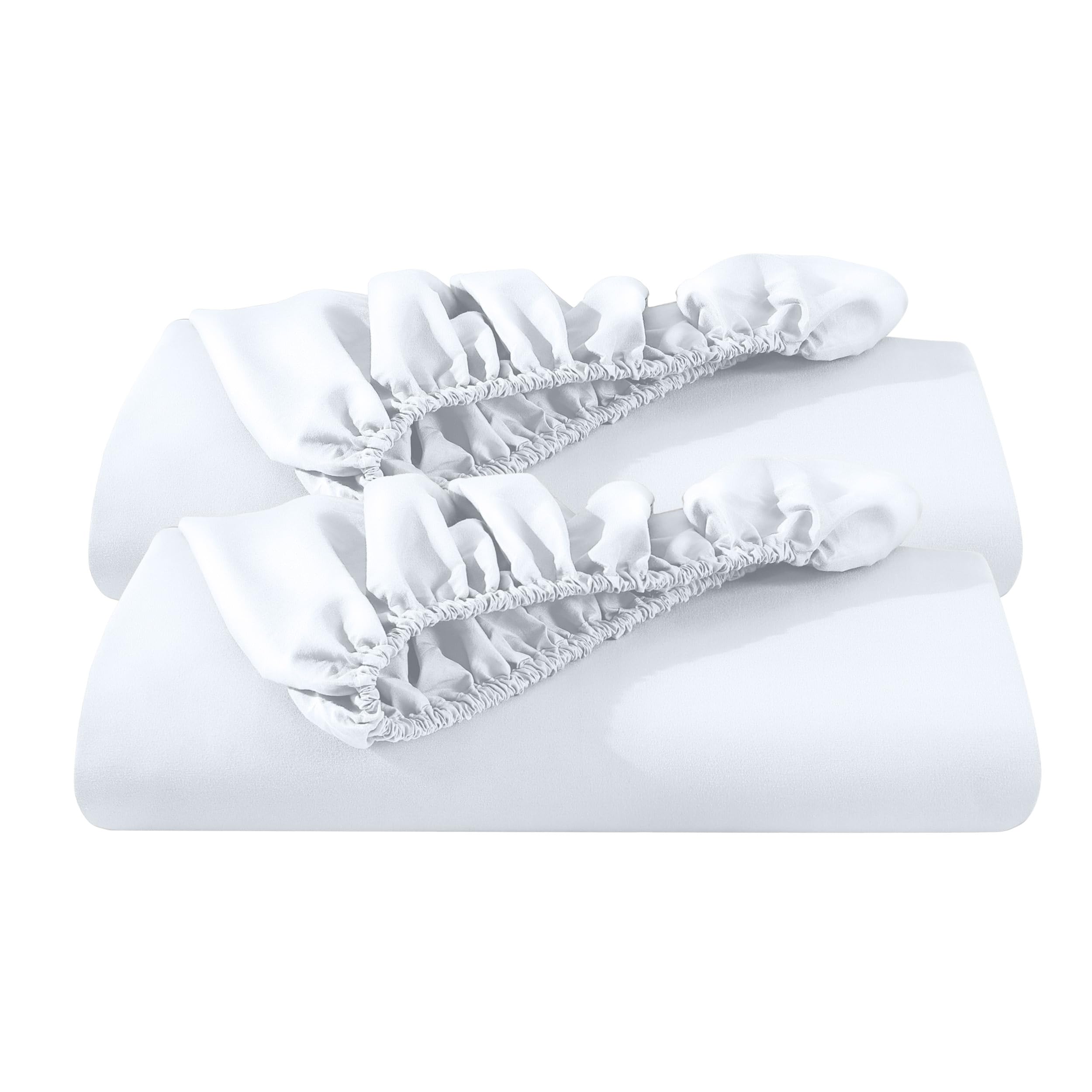 Bare Home 2-Pack Fitted Bottom Sheets Queen