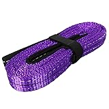 Lift Sling Straps,1" x 8' 2-Ply Heavy Duty Flat Eye