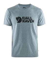 Fjällräven Logo T-Shirt Uncle Blue/Melange XS