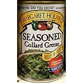 Margaret Holmes Seasoned Heat &amp; Serve Collard Greens 14.5oz. Pack of 3