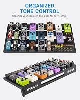 STRICH Guitar Pedal Board Extra Large 25 x 12.7 in Aluminum 2.9 lb with Bag view 3