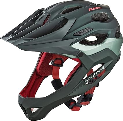 ALPINA King Carapax Helmet seamoss 2019 Fahrradhelm