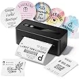 Bluetooth Shipping Label Printer 4X6 Upgraded, 2025 New Version Thermal Label Printer for Small Business and Shipping Package, Support iOS, Android, Windows, Mac, Compatible with Amazon, Shopify, USPS