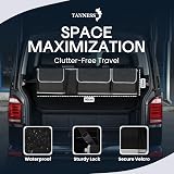TANNESS Car Boot Seat Organiser with Adjustable Straps Medium Large 90x12x25cm view 6